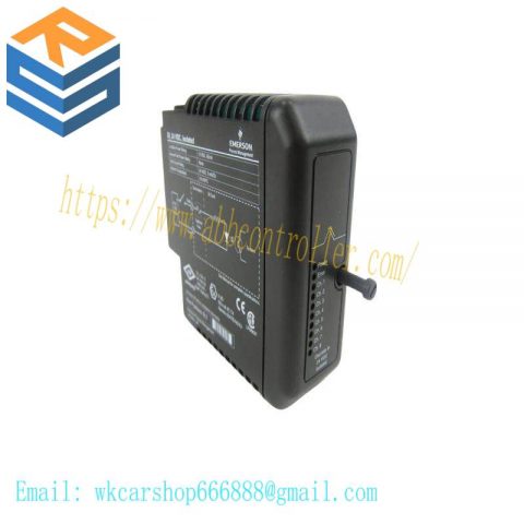 EMERSON KJ3001X1-BA1: 12P0549X112 Isolated Discrete Input Module - Precision Control Solution for Industrial Automation