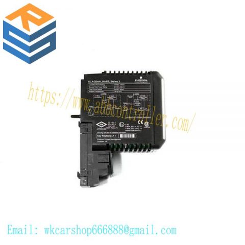 EMERSON KJ3002X1-BD1 12P1033X102 Control Module