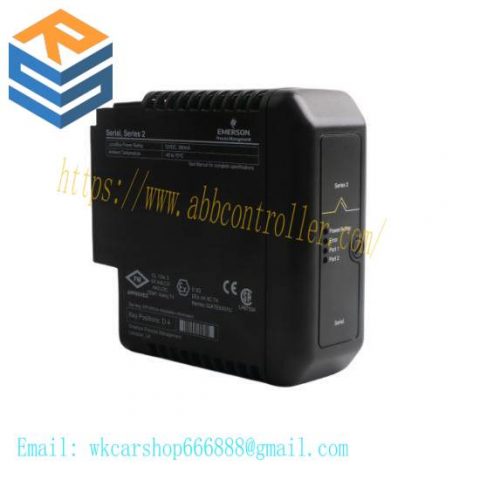 Emerson VE4006P2 Serial Interface Card: Industrial Control, High-Speed Communication, Robust Connectivity