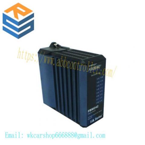 Foxboro FBM242 P0916NJ0B - I/A Series DIN Mount Base Module