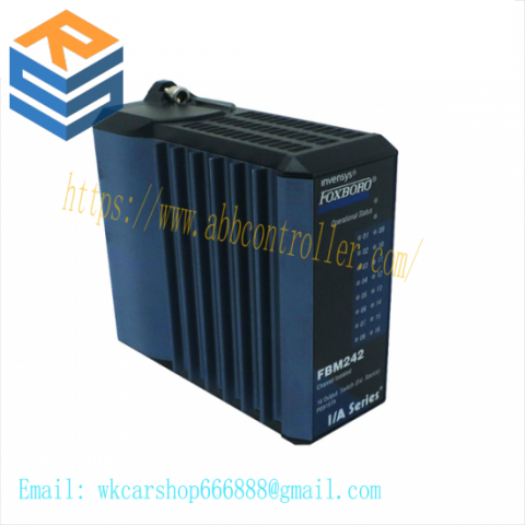 Foxboro FBM242 P0916TA SF05074604: Advanced Output Module for Industrial Control Systems