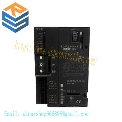 GE IC200GBI001 Industrial Control Module for Advanced Automation Systems