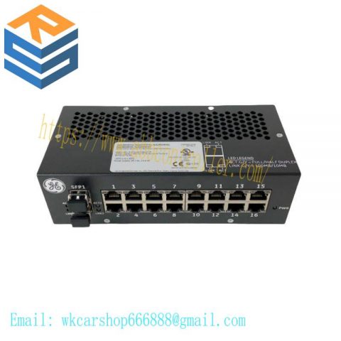 GE IS420ESWBH2A Industrial Ethernet Switch, Mark VIe Series