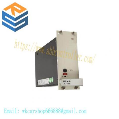 HIMA F7126 Power Supply Module, Designed for Industrial Automation Systems