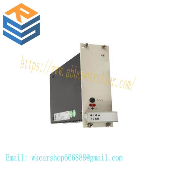 hima_f7126_1.jpg HIMA F7126 Power Supply Module, Designed for Industrial Automation Systems