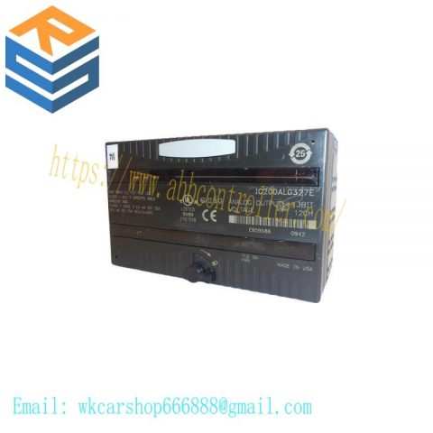 GE Fanuc IC200ALG327: High-Performance Analog Output Module for Industrial Automation