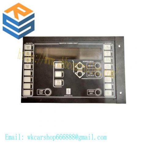 Kongsberg WCU 8100261 - Watch Cabin Unit, Precision Control for Industrial Applications