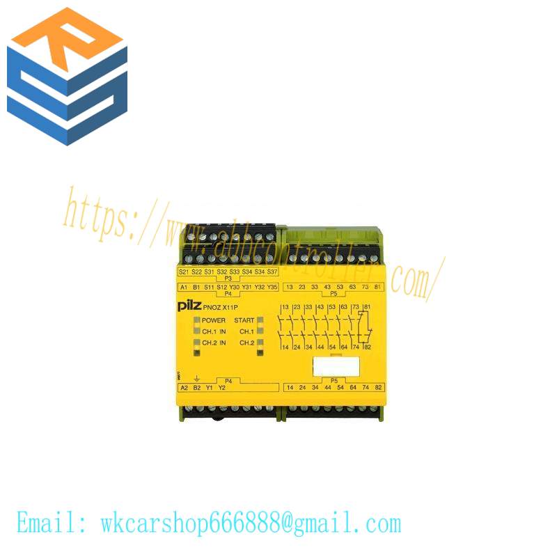 pilz_680003_4753l4_2.jpg PILZ 680003 4753L4 Safety Relay Module for Industrial Control Systems