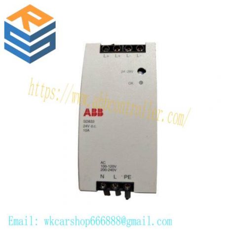 ABB SD833 3BSC610066R1 - High-Performance Power Supply