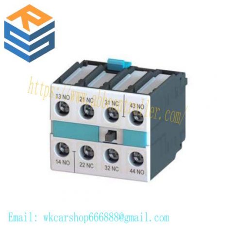 SIEMENS 3RH1921-1HA22 Auxiliary Switch Block, Industrial Control Module