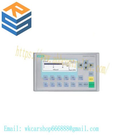 SIEMENS - 6AV6647-0AH11-3AX0, Advanced BASIC Panel for Industrial Control Solutions