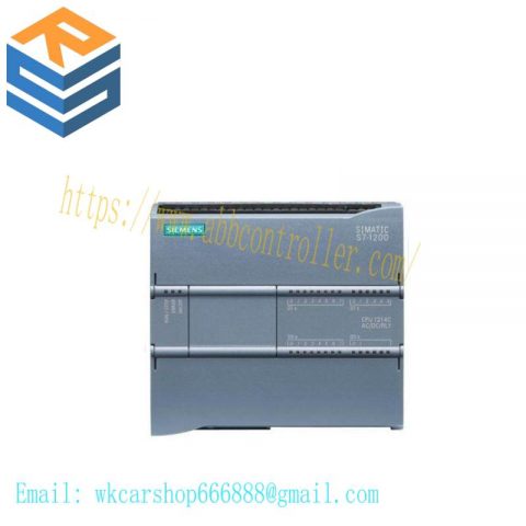 SIEMENS S7-1200 Compact CPU 1214C with AC/DC/RLY I/O, Efficient Control Solution