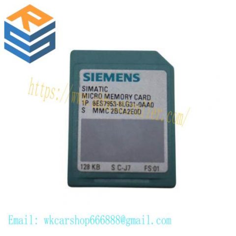 Siemens 6ES7 953-8LG31-0AA0: Micro Memory Card for Industrial Control Systems