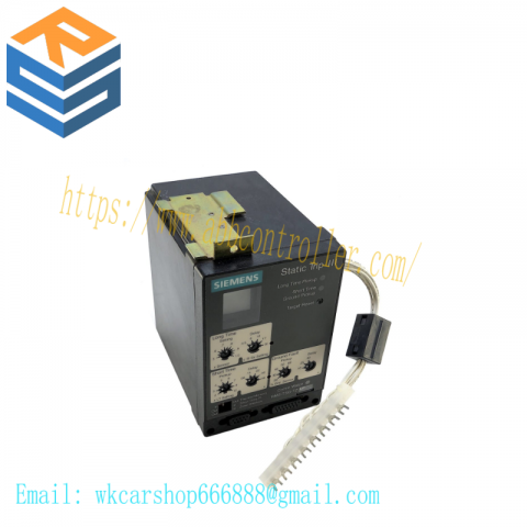 SIEMENS Static Trip III RMS-TSG-TZ-C Control Module, Precision Automation for Industrial Applications