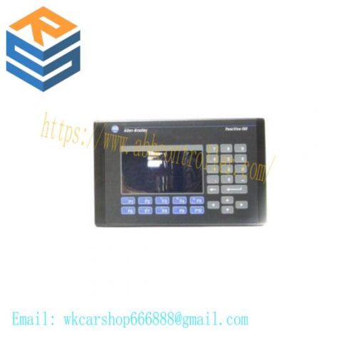 GE 2711-B5A8X Panelview 550 Touchscreen & Keypad, Industrial Automation Module