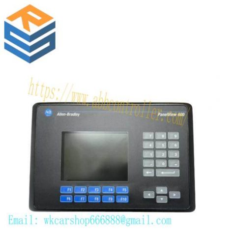 Allen-Bradley 2711-K6C16 PanelView 600 Color Keypad RS-232 (DF1) AC