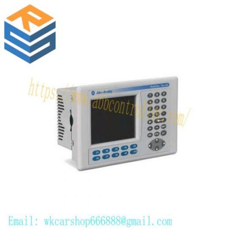 Allen-Bradley PanelView Plus Terminal 2711P-B6C3D, Industrial Control Solution