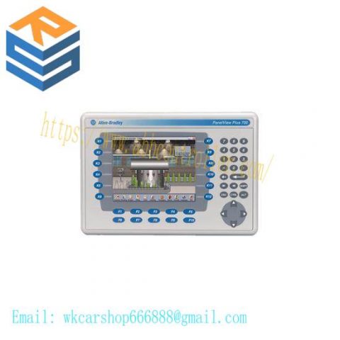 GE Fanuc 2711P-RDB7C Display Module, Industrial Control Panel