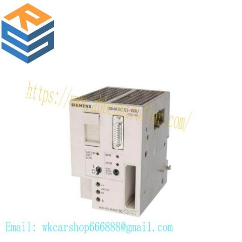 SIEMENS 6ES5103-8MA02 CPU103 Processor Module - Industrial Control Heartbeat