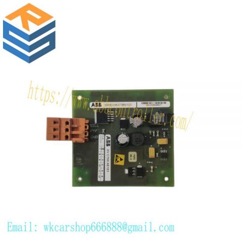 ABB 3BHE006373R0101 | XVC769AE101: Advanced Control Module for Industrial Automation