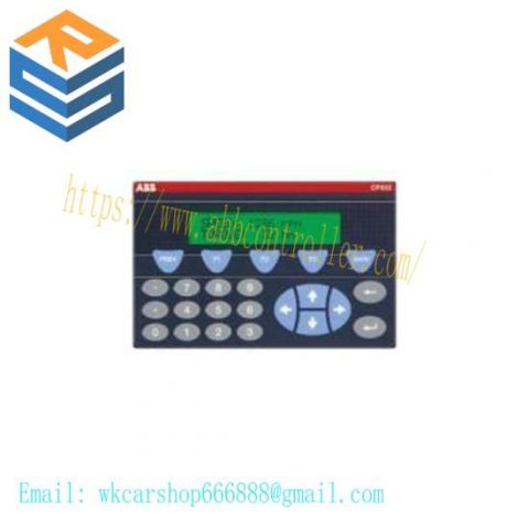 ABB CP502 RS232 Control Panel - A Programmable Panel for Enhanced Industrial Automation