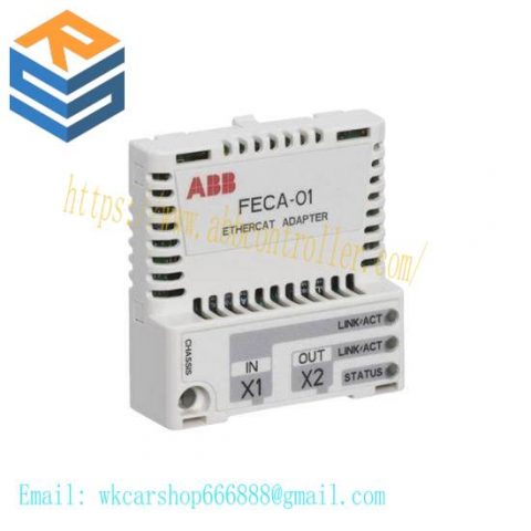 ABB FECA-01 EtherCAT Adapter - Industrial Control Module