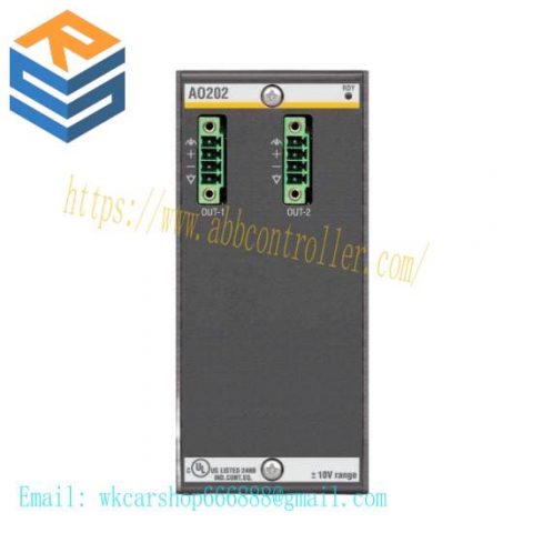 Bachmann AO202 - High Precision Analog Output Module