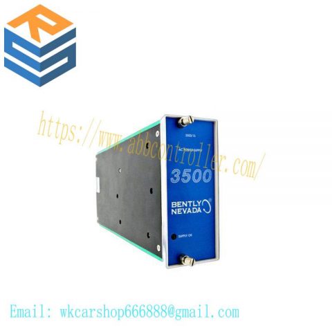 Bently Nevada 3500/15 AC Power Supply Module, 127610-01, Industrial Control Systems
