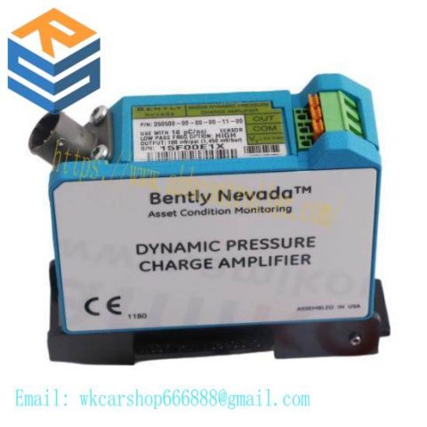 Bently Nevada 350500-00-00-00-11-00 Dynamic Pressure Charge Amplifier