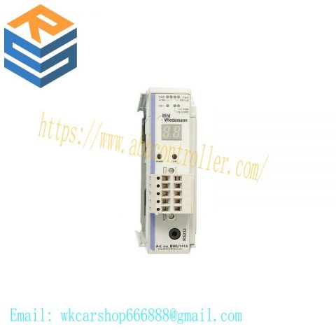 BIHL + WIEDEMANN BWU1840/BWU1416 Interface Master Module - Advanced Industrial Control Solution