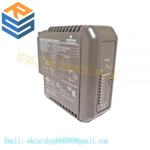 Emerson KJ3202X1-BA1 | Discrete Output Module for Industrial Automation