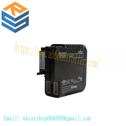 Emerson KJ3222X1-BA1 12P2532X072 Analog Output Module for Industrial Automation