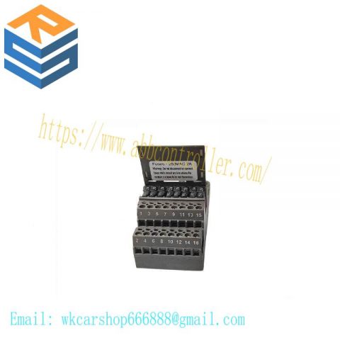 Emerson KJ4001X1-CB1 I/O Terminal Block - Industrial Control Module