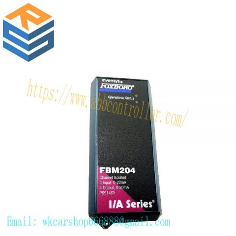 Foxboro FBM204 Interface Module - Industrial Control Module for Advanced Automation