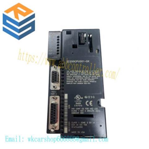GE FANUC IC200CPU001 Industrial Control CPU Module