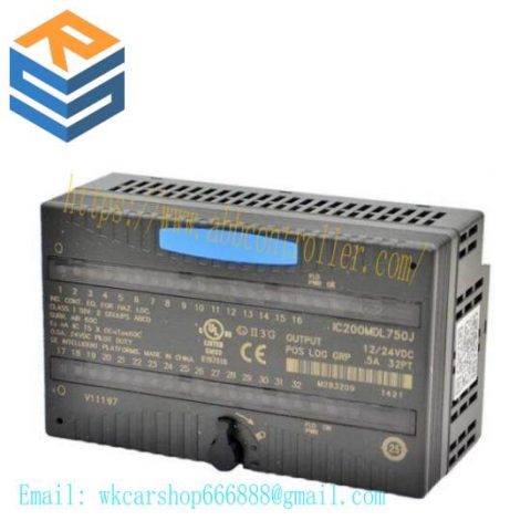 GE Fanuc IC200MDL750J Versamax PLC: Industrial Automation Excellence