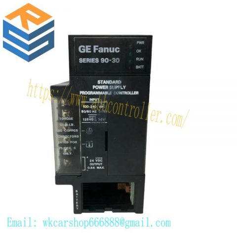 GE IC693PWR321T - High Performance Power Supply Module for Industrial Automation