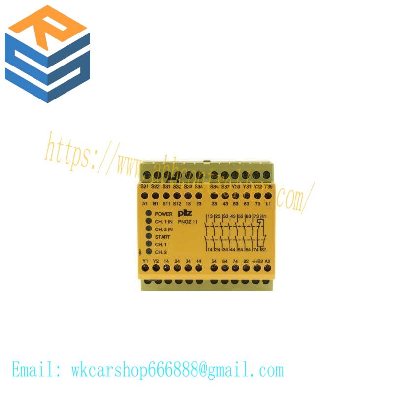 pilz_pnoz_11_series_dual-channel_safety_switch_interlock_safety_relay.jpg PILZ PNOZ 11 Series Dual-Channel Safety Switch/Interlock Safety Relay