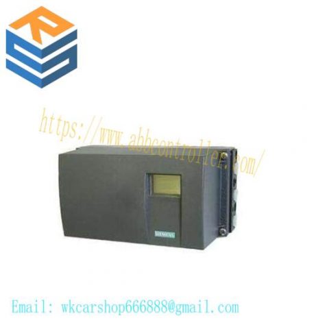 Siemens SMART Electropneumatic Positioner 6DR5210-0EG00-0AA0, Precision Control Module for Industrial Automation