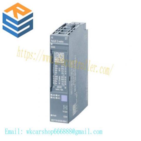 SIEMENS 6ES7134-6HD00-0BA1: Industrial Automation's Heart - SIMATIC ET 200SP AI Module