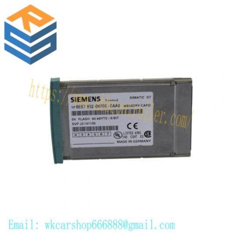 SIEMENS 6ES7952-0KF00-0AA0 - High-Performance Memory Card for Industrial Automation
