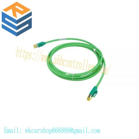 Siemens - 6XV1870-3QH10 Industrial Ethernet Patch Cord, CAT 6A