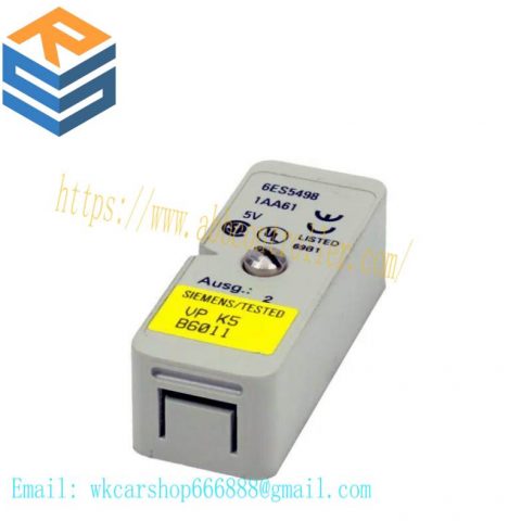 SIEMENS 6ES5498-1AA61 Analog Input Sub Module: Precision, Efficiency, and Reliability in Industrial Control Systems