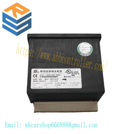 8440-1019_woodward.jpg WOODWARD 8440-1019 Industrial Control Module