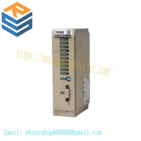 ABB 200-CPU 30/40-SL Module - Industrial Control System Component