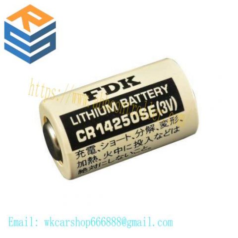 FDK CR14250SE 3V Stack Battery - Advanced Lithium Technology for Industrial Control