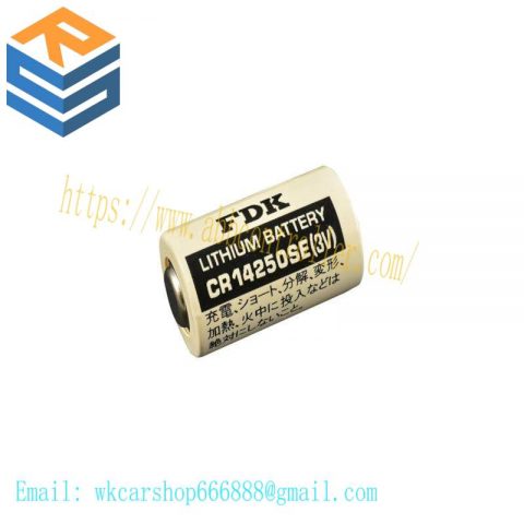 FDK CR14250 SE Battery, High Capacity Lithium Power Supply