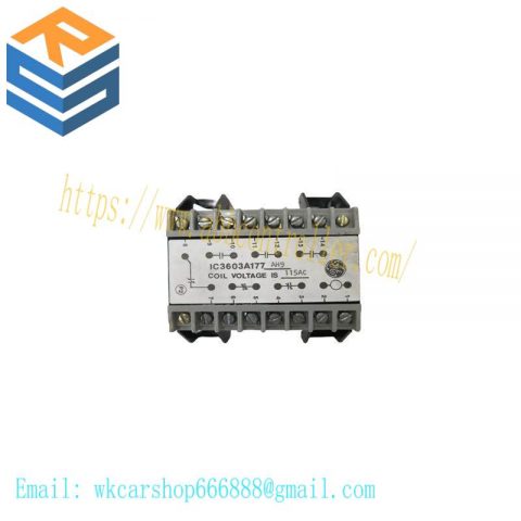 GE IC3603A177 - Advanced Relay Module for Turbine Control Systems