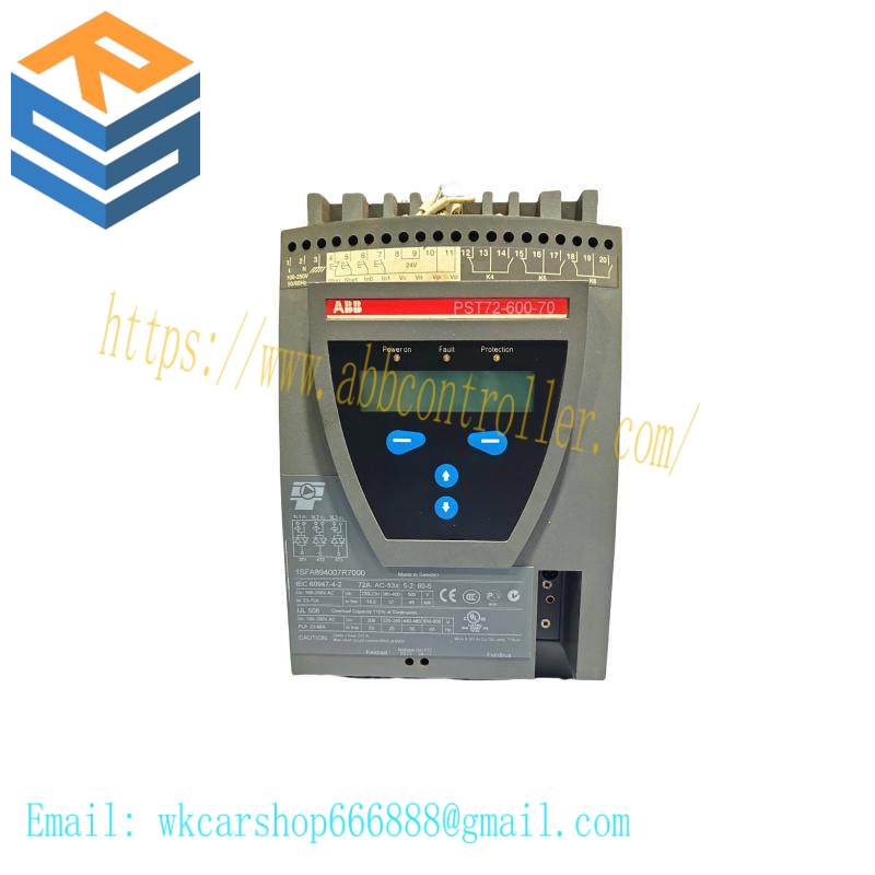 pst72-600-70_1sfa894007r7000_abb_soft_starter.jpg ABB's Advanced PST72-600-70 Soft Starter: Pioneering Industrial Efficiency & Reliability