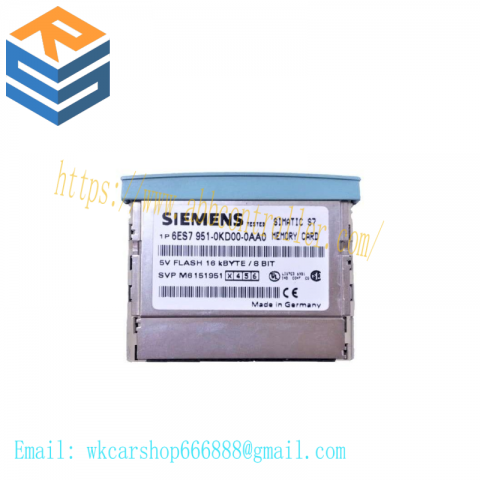 SIEMENS 6ES7951-0KD00-0AA0: Industrial Control Memory Card